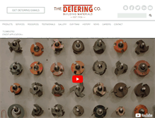 Tablet Screenshot of detering.com